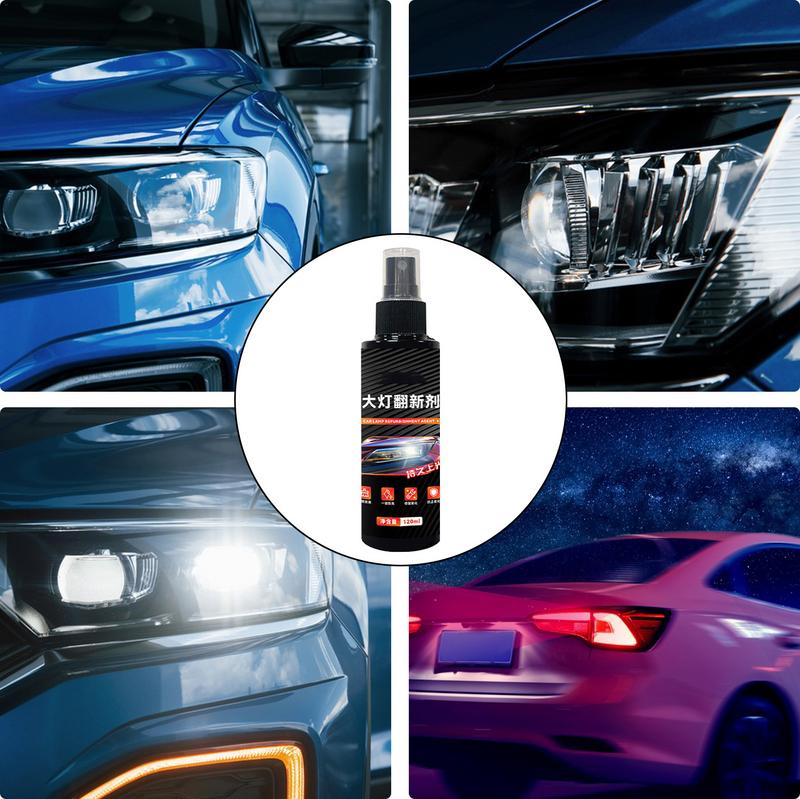Headlight Restoration Headlight Refurbishment Agent Automotive High Temperature Resistance Car Light Cleaner Use On Lenses