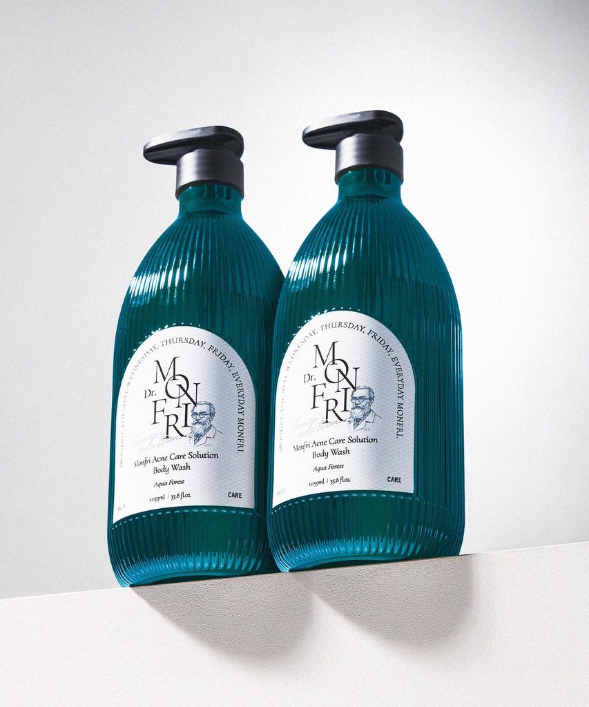 Kim Young-dae Acne Care Body Wash for Troubles, Back Acne, Chest Acne, Mildly Acidic Aqua Forest, 1059ml, 2 Pieces
