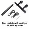 Outdoor Lamp Mount Front Double Tube Bracket Fiber Bike Handlebar Extender Aluminum Alloy