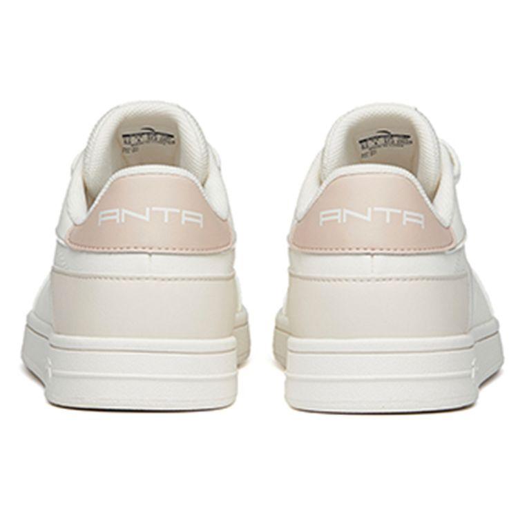 Anta Нескользящие износостойкие низкие кроссовки для скейтбординга женские кроссовки розовые белые 922038031R-11