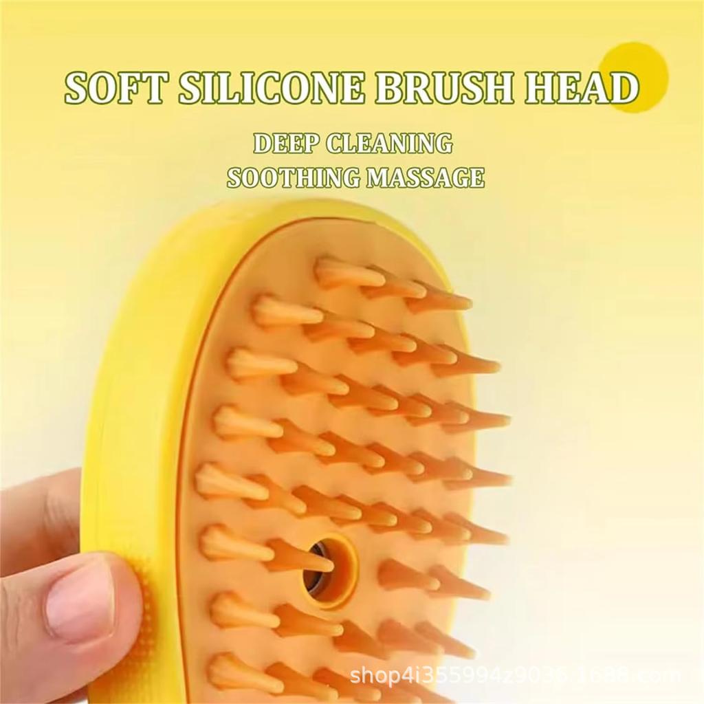 Pet Mango Style Electric Spray Hair Removal Comb Massage Brush