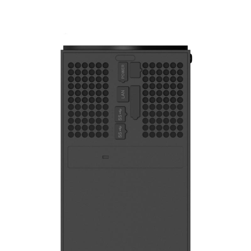 10 in 1 Dust Cover Set for XSX Host Silicone Plugs Protector and PVC Mesh Filters Protect Gaming Console