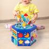 Busy Cube for Kids Montessori Toy Enhence Hand Eye Coordination Sensory Board 18-36 Month