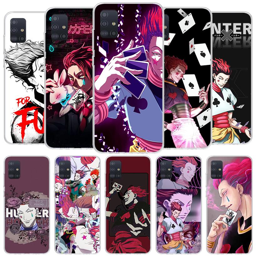 Hunter X Hisoka Cover Phone Case For Samsung Galaxy A12 A22 A32 A52 A72 A02S Phone Case Note 20 Ultra 10 S10 Plus A51 A71 A50S A