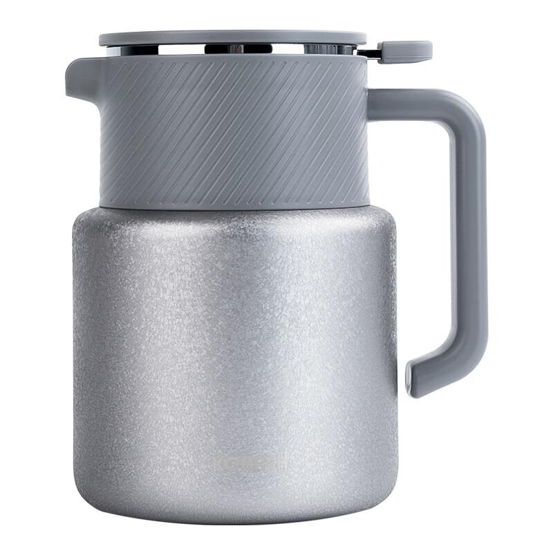 Умный титановый горшок для тушения Kombach KH-H150T01 с дисплеем температуры, 1500 мл