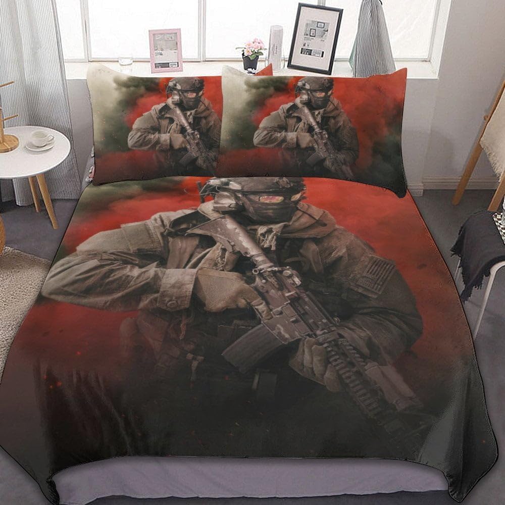 Call Of Duty Warzone Bedding Set Single Twin Full Queen King Size Game Bed Set Aldult Kid Bedroom Duvet cover Sets 3D Print