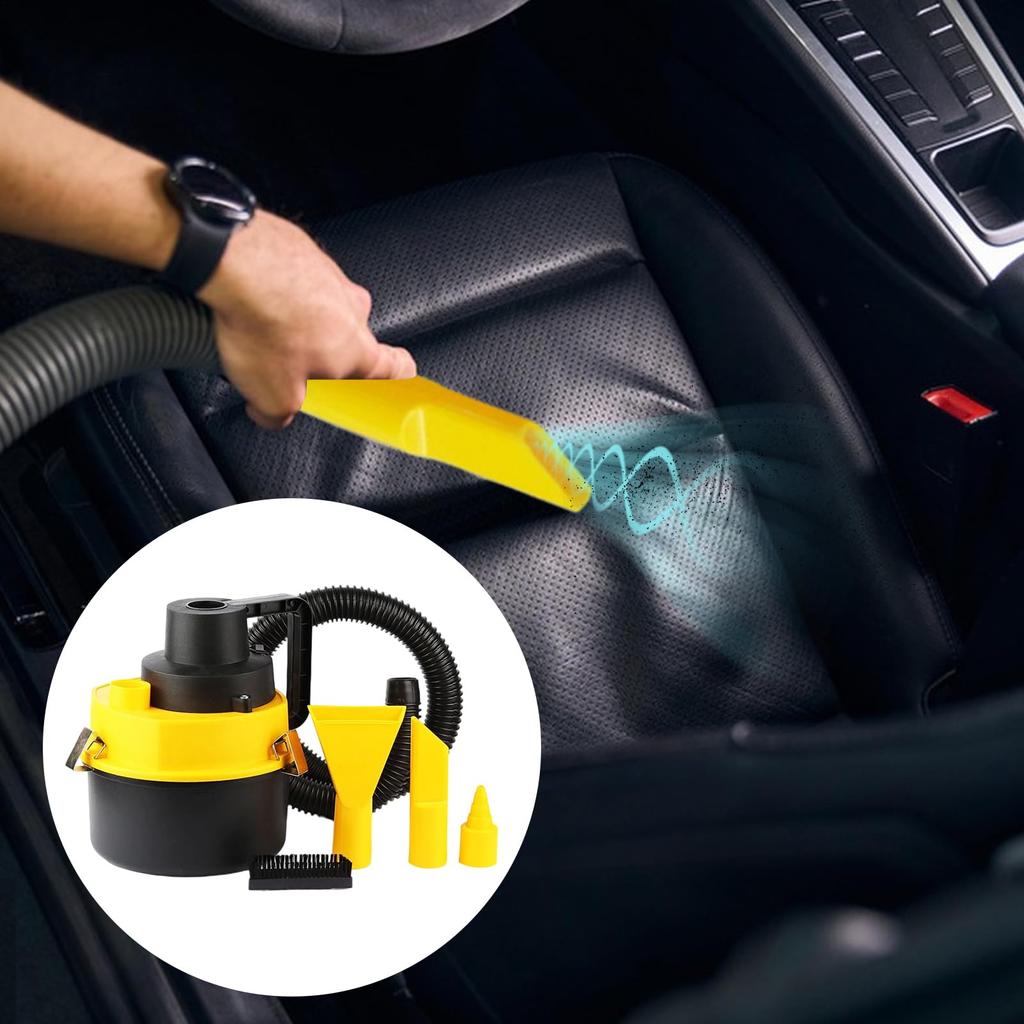 Car Vacuum , Handheld Auto Duster, 120w Portable Vacuum, Wet Dry Cleaning Function, Car