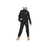 Loose-Fit Logo Print Long Sleeve Casual Sport Suit Kids Sportswear Black FD3067-010