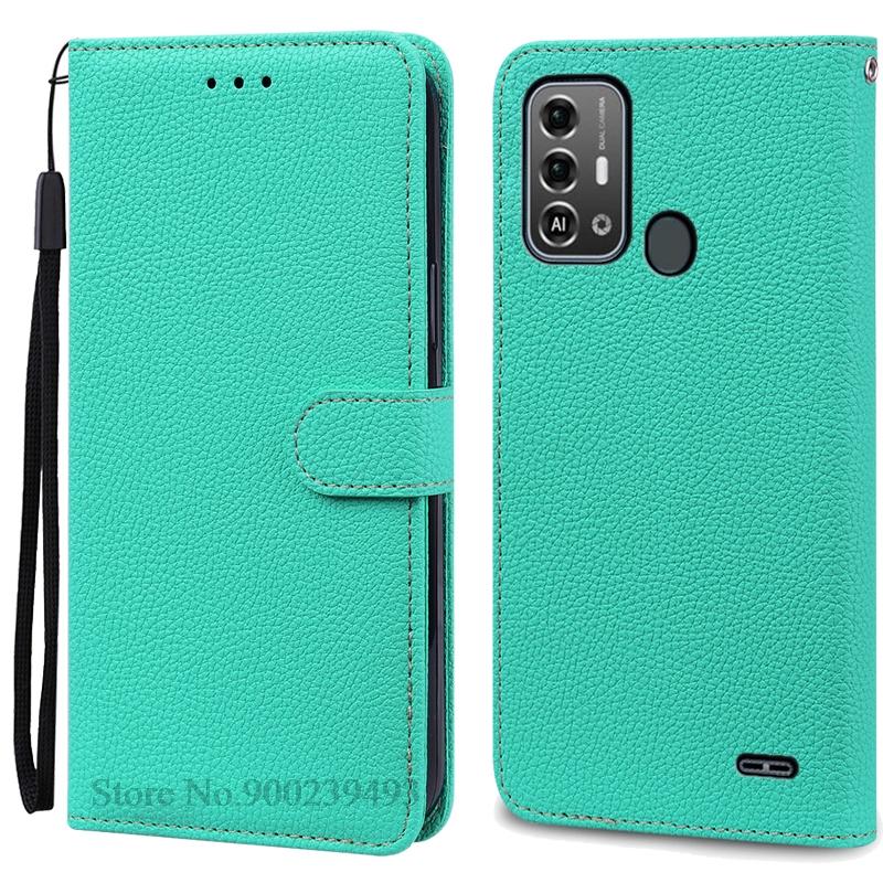 For ZTE Blade A53 Pro Case Soft Silicone Wallet Leather Case For ZTE Blade A53 Pro Case Flip Cover Coque Fundas
