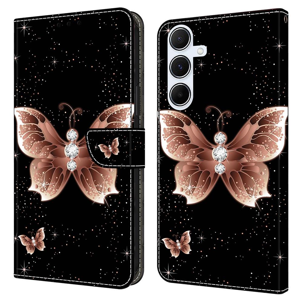 Для Samsung Galaxy A16 5G / 4G чехол 3D узор PU кожаный кошелек телефон чехол с подставкой