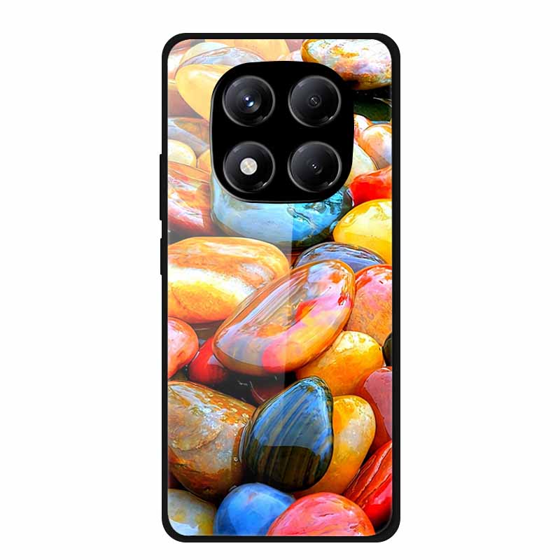 Роскошный Чехол Для Redmi Note 14 Pro 4G Чехол Из Закаленного Стекла Для Xiaomi Redmi Note14 Pro 4G Чехлы Для Телефона Модный Защитный fundas