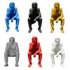 3D-печатная фигурка Мыслителя, Маленький расстроенный Клоун-сиделка на полку для гостиной, книжной полки, рабочего стола