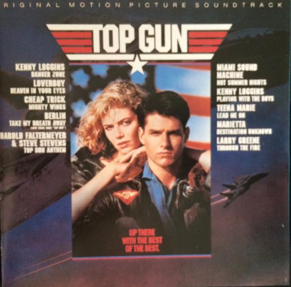 CD САУНДТРЕК СТИВ СТИВЕНС КЕННИ ЛО Top Gun 25DP5392 CBSSony 1989 Япония Фильмы DVD Б/У