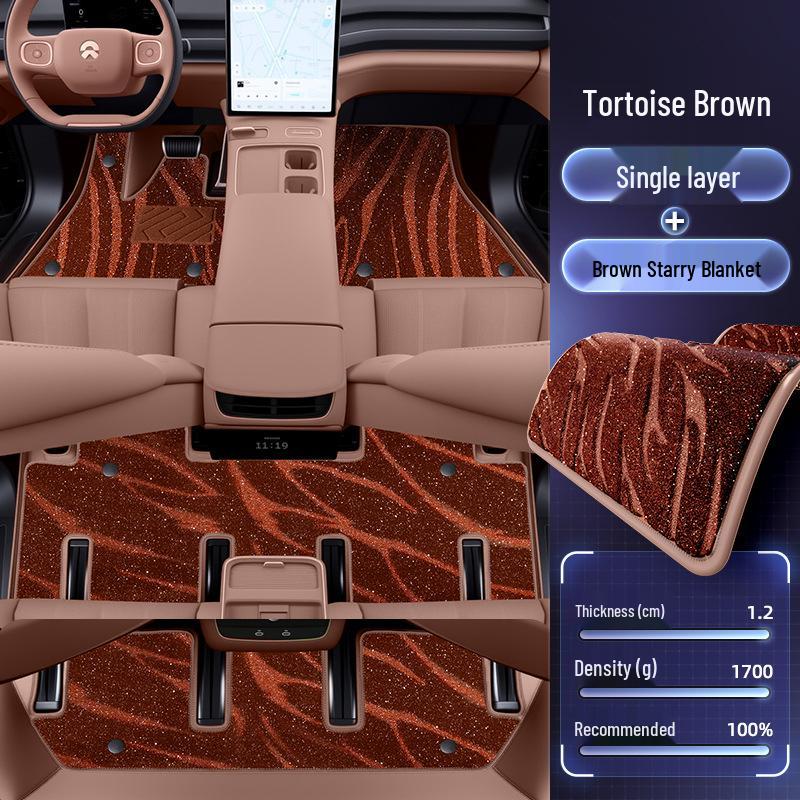 Nio ES8 All-Inclusive Foot Mats & Trunk Mat for 26 Models - Six-Seater Car Accessories