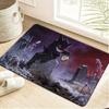 Pokemon Groudon vs Rayquaza Print Non-Slip Doormat, Absorbent Soft Floor Mat for Home Decor