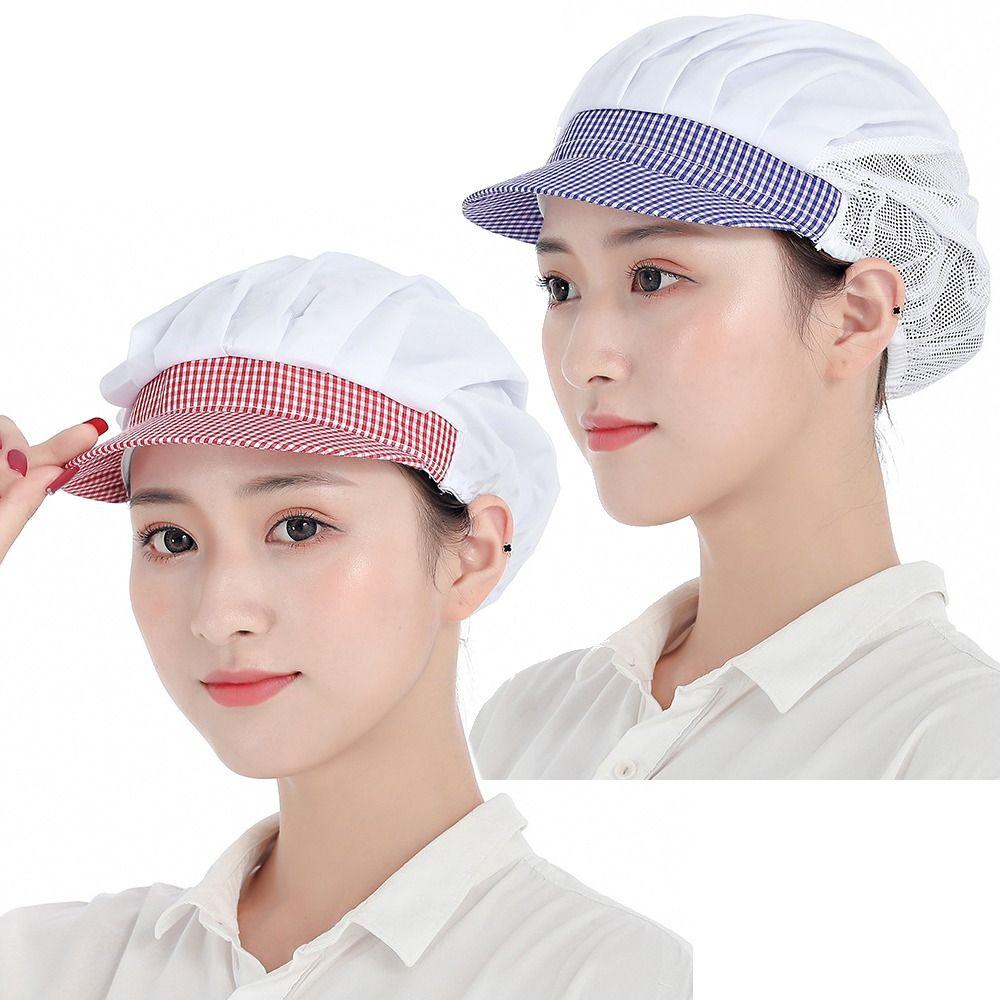 Food Servicer Chef Cap Cooker Work Hat Chic Cook Headwear Female