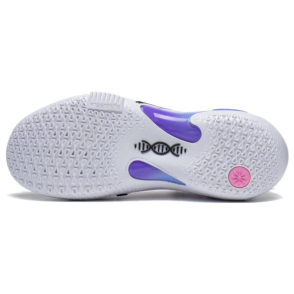 Li-Ning Wade Fission 8 Wing Vein Мужские кроссовки Белый Синий Фиолетовый ABPT029-11