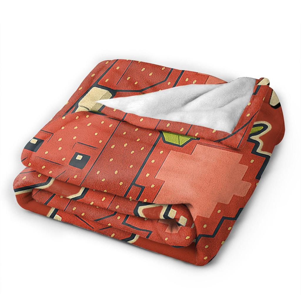 Strawberry Elephant Funny Italian Brainrot Gaming Meme Blankets Quality Super Soft Bedding Throws Winter Picnic Couch Bed
