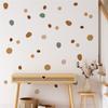 Creative Warm Kids Room Home Decor Boho Polka Dot Wall Stickers Baby Room