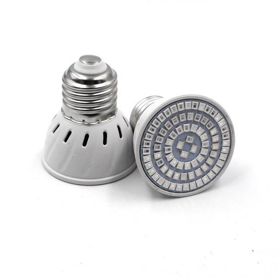 E27 220V 5W 72 LED Plant Growth Light Indoor Vegetable Flower Growing Lamp Part