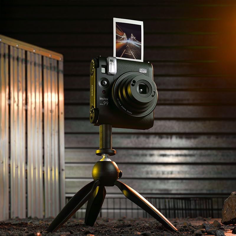 Камера моментальной печати instax mini 99 с цветовыми эффектами и режимами яркости и ручным виньетированием, пленка instax mini продается, элементы управления, пейзаж/обычный/макро