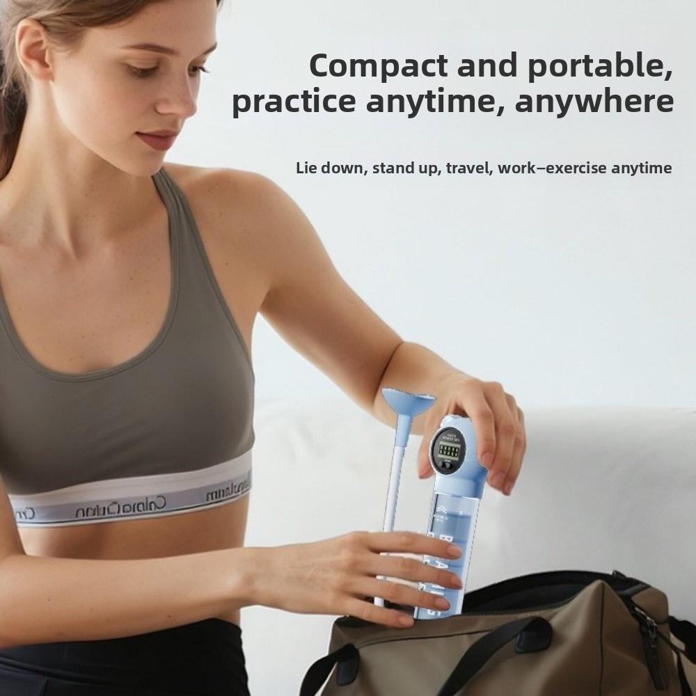 With Counter Abdominal Muscle Trainer Skin Improve Feature Deep Breathing Dumbbell For Men/ Women