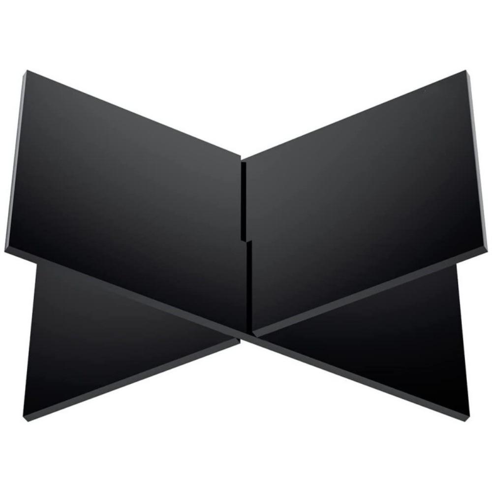 Acrylic Book Display Stand Transparent/Black Cookbook Stand Recipe Stand The Quran