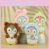 Adorable Plush Penguin Keychain Soft Toy Cartoon Rabbit Bear Gift For Kids