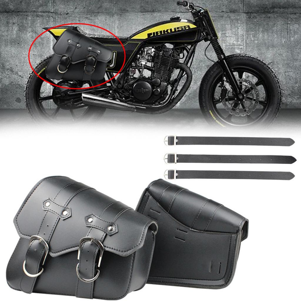Motorcycle Side Swingarm Bag Waterproof Saddlebag Swing Arm Bags for Softail Models for Sport Glide for Street 750 for Rebel