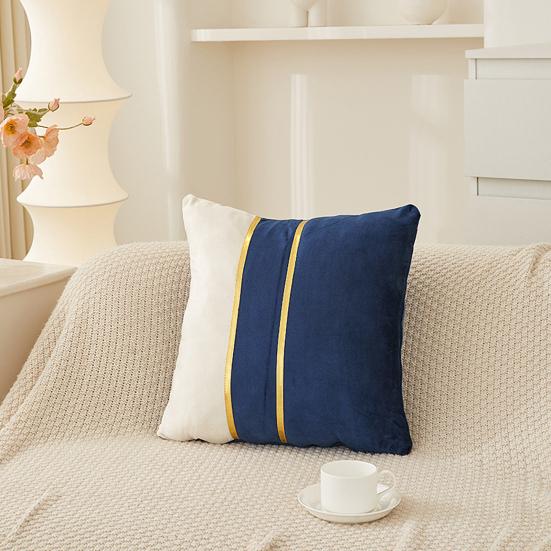 Velvet Pillow Cover 18x18 Inch Luxury Cushion Case with Hidden Zipper Decorative Sofa Throw Pillowcase for Living Room Bed