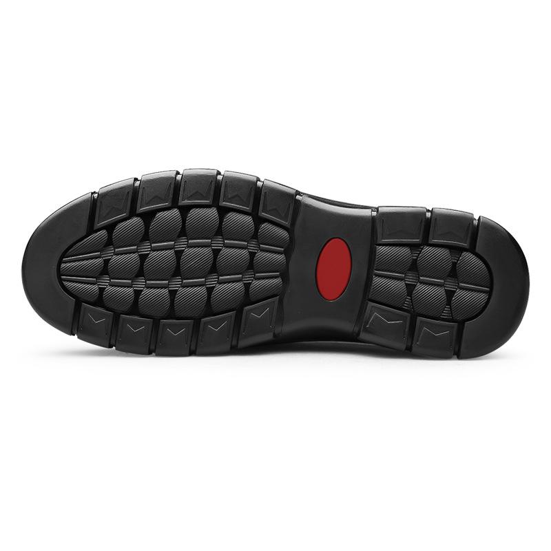 Деловая повседневная кожаная обувь большого размера, осенняя новинка, мужская обувь, обувь на одной педали с мягкой подошвой, трансграничная модная мужская обувь