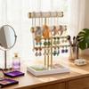 Jewelry Organizer Ear Display Holder Stable Multipurpose Tray Stand for Home Retail Displays