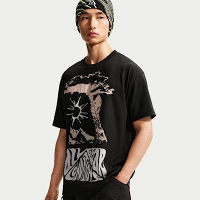 Men's Nike ACG Quick Dry T Shirts Men's Black Crew Neck
