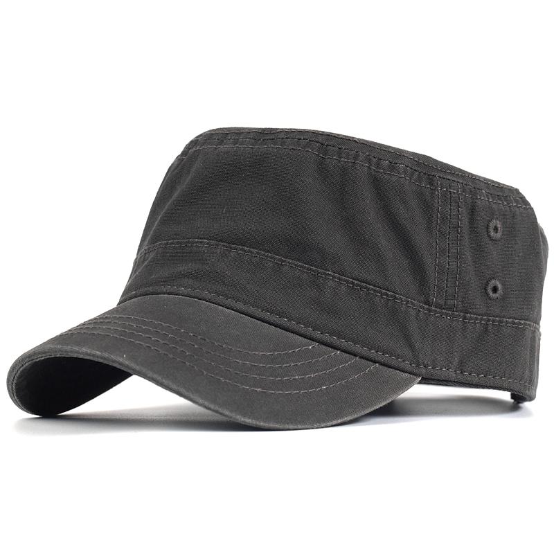 Высококачественная хлопковая плоская шляпа с плоским цилиндром, повседневные военные кепки для мужчин и женщин, армейская кепка, уникальный дизайн, винтажная регулируемая