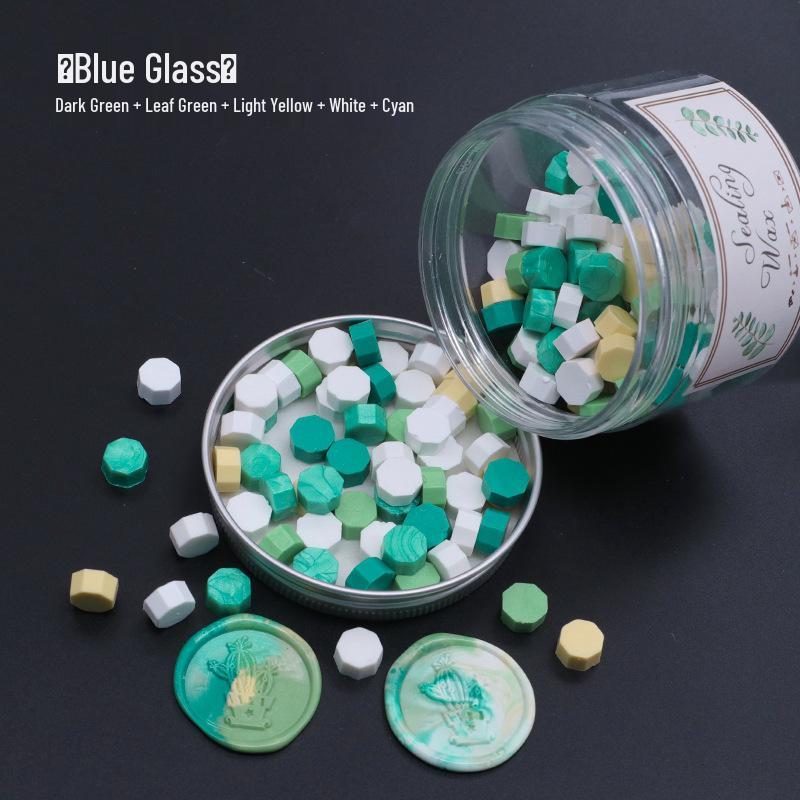 200pcs Colored Wax Seal Beads for DIY Projects in Large Bottle - Ideal for Journals & Wedding Invitations