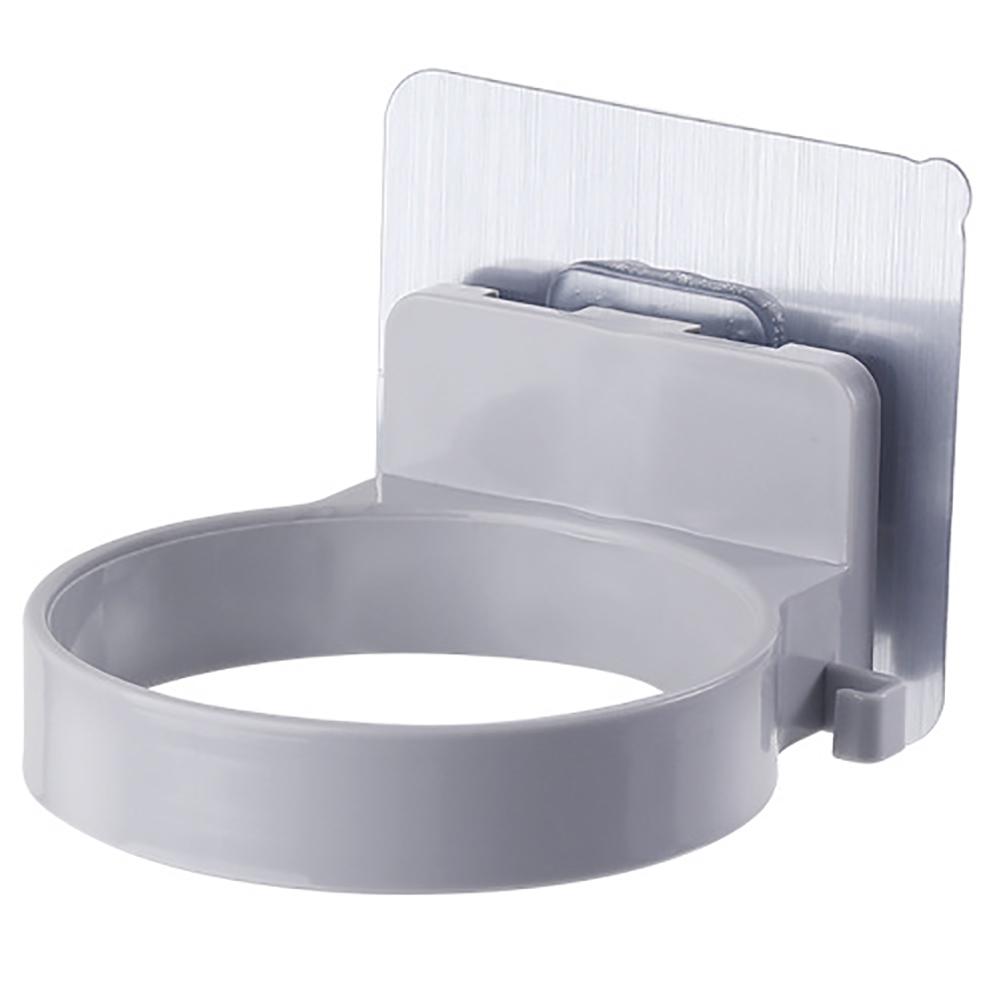 Rack Hair Holder Shelf Wall Dryer Mounted Organizer KTY