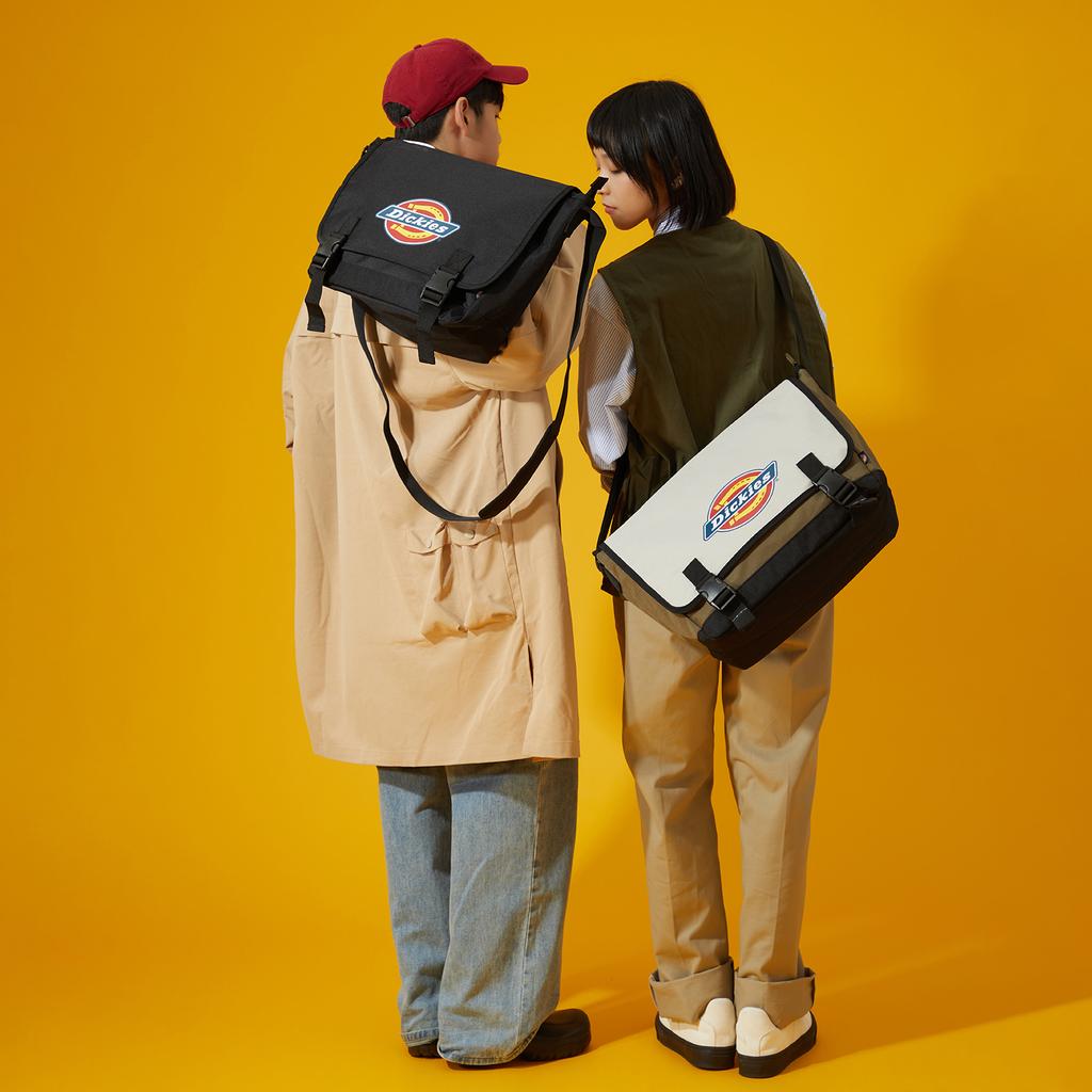 Новая полиэстеровая сумка-мессенджер Dickies, сумка, сумка через плечо, сумка кроссбоди, унисекс, черная DK010602BLK1