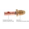 Wp-26 26V 26F 26Fv 26P Tig Welding Torch Front Cable Connector Gas And Electric Integrated