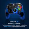 Manette de jeu - gamesir - t4 - sans fil 2.4g - compatible windows - design translucide