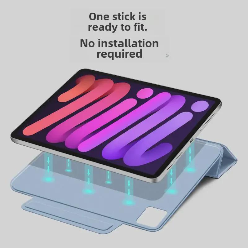 Магнитный защитный чехол для iPad 10 10,9'', Air 4/5 и Pro 11 с двухсторонним зажимом и защитой от падений