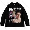 Kpop Футболка с принтом О Се Хун для фанатов Футболка с коротким рукавом Футболка с длинным рукавом Хлопковая футболка Streetwear Женская футболка Одежда для женщин