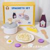 Деревянная детская кухонная игрушка-симулятор спагетти, домашняя детская игрушка для развития интересов