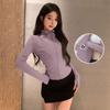 Sunscreen Clothes Yoga Jacket Female Slim New Premium Pilates Sports Running Long Sleeve Fitness Clothing Top White