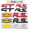 3D Car Metal GT RS Line Badge Emblem Decals Sticker For Renault Logan Clio Megane 2 3 Captur Twingo Duster Kadjar Kangoo