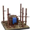 Строительный набор «История монстров» MOC-89218 Периферийный строительный набор из мелких деталей по мотивам кино и телевидения