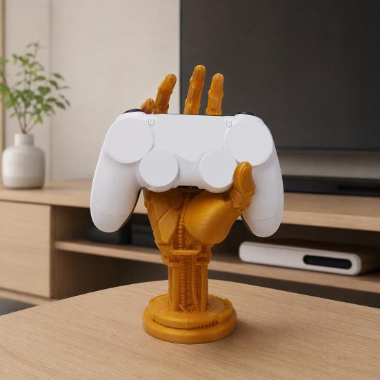 Ручка-кронштейн для 3D-печати, Подставка для механического игрового контроллера, Устойчивая опора, Прочная конструкция, Держатель, для домашней игровой комнаты