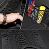 Car Trunk Mesh Organizer Storage Net Seat Back Bag Universal SUV Boot String Pockets Auto Magic Tape Fire Extinguisher Network