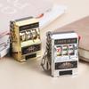 Toys Funny Toys Slot Machine Key Chains Lucky Jackpot Keyrings Safe Machine Fruit Machine