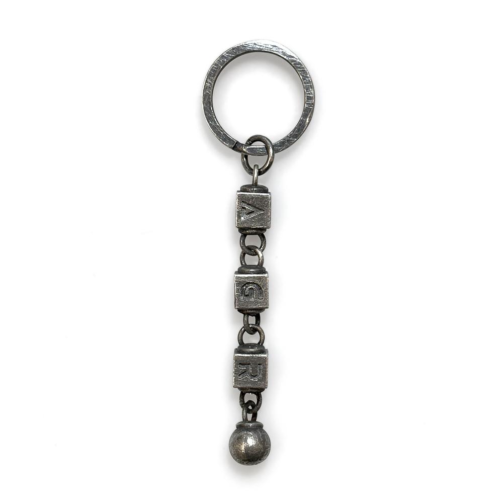 Agroundring Initial Dise Keyring