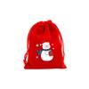 Christmas Snowman Elk Santa Claus Xmas Tree For Candy Cookies Red Wrapping Packaging MIT